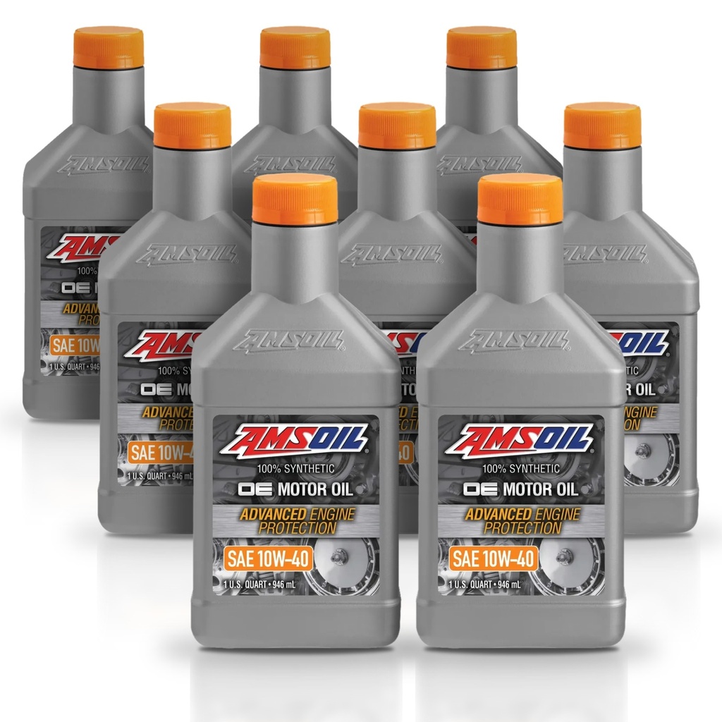 Kit 8 Litros SAE 10W-40 OE Synthetic Motor Oil AMSOIL