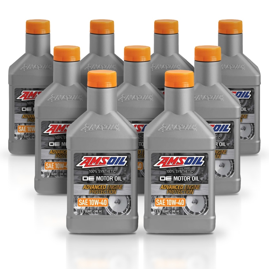 Kit 9 Litros SAE 10W-40 OE Synthetic Motor Oil AMSOIL