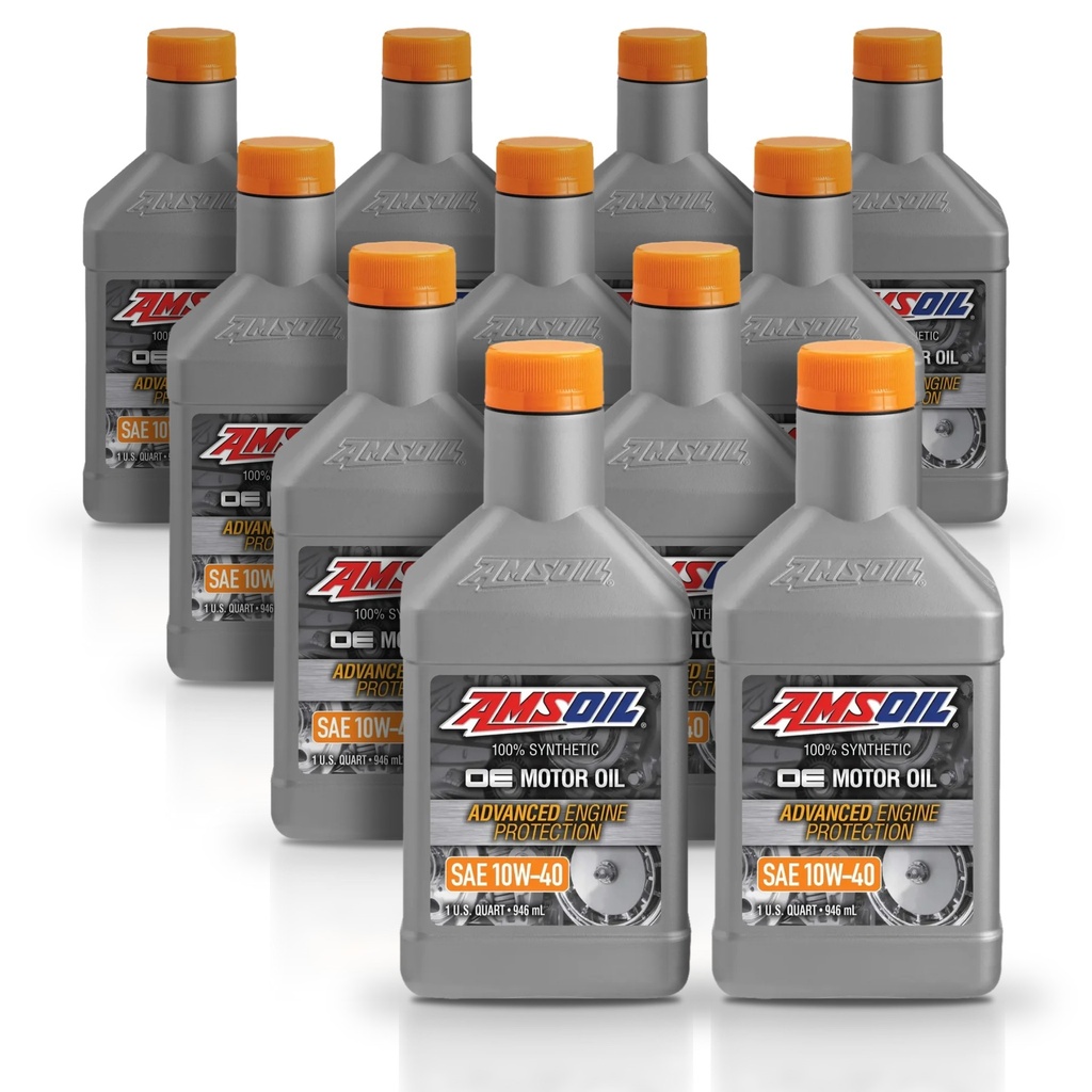 Kit 11 Litros SAE 10W-40 OE Synthetic Motor Oil AMSOIL