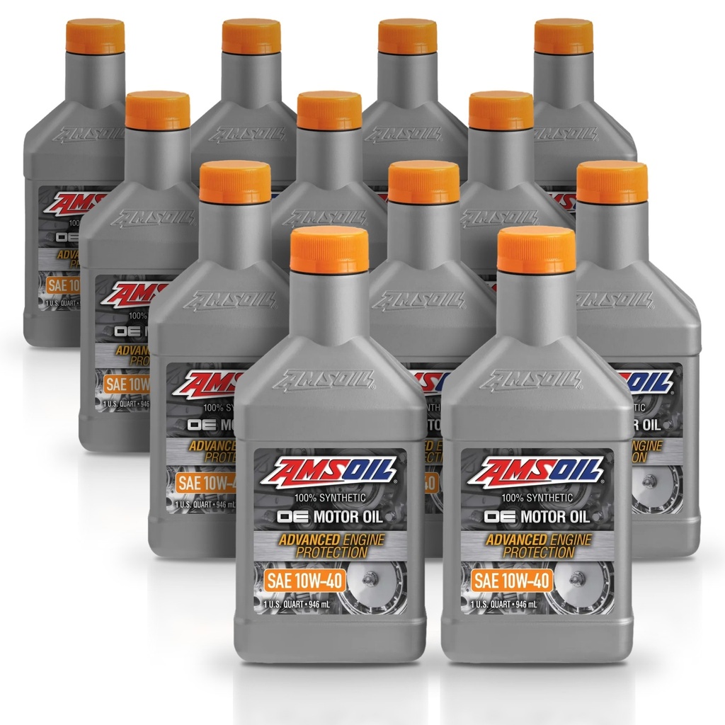 Kit 12 Litros SAE 10W-40 OE Synthetic Motor Oil AMSOIL
