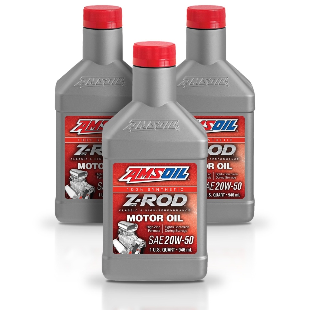 Kit 3 Litros SAE 20W-50 Z-ROD™ Synthetic Motor Oil AMSOIL