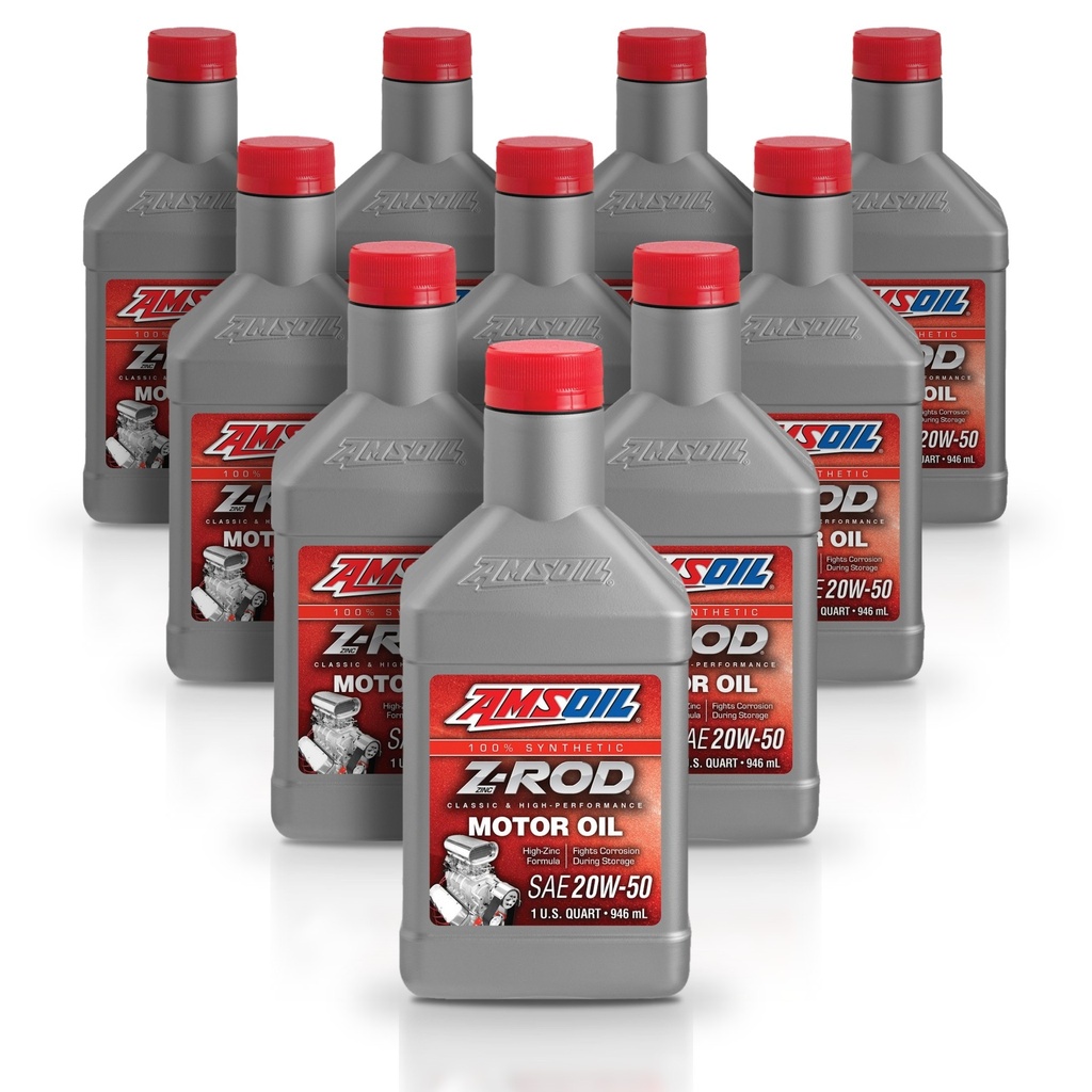 Kit 10 Litros SAE 20W-50 Z-ROD™ Synthetic Motor Oil AMSOIL