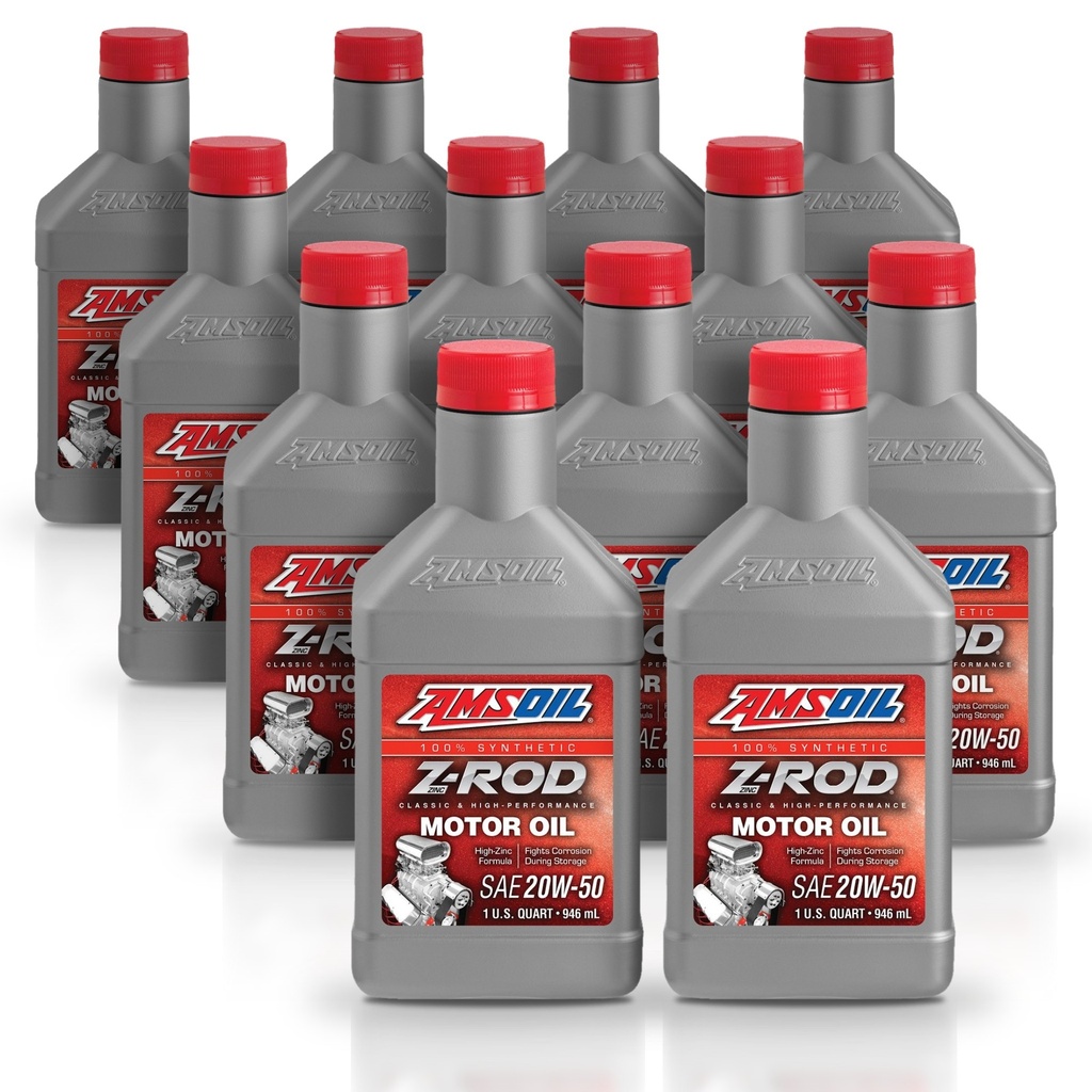 Kit 12 Litros SAE 20W-50 Z-ROD™ Synthetic Motor Oil AMSOIL