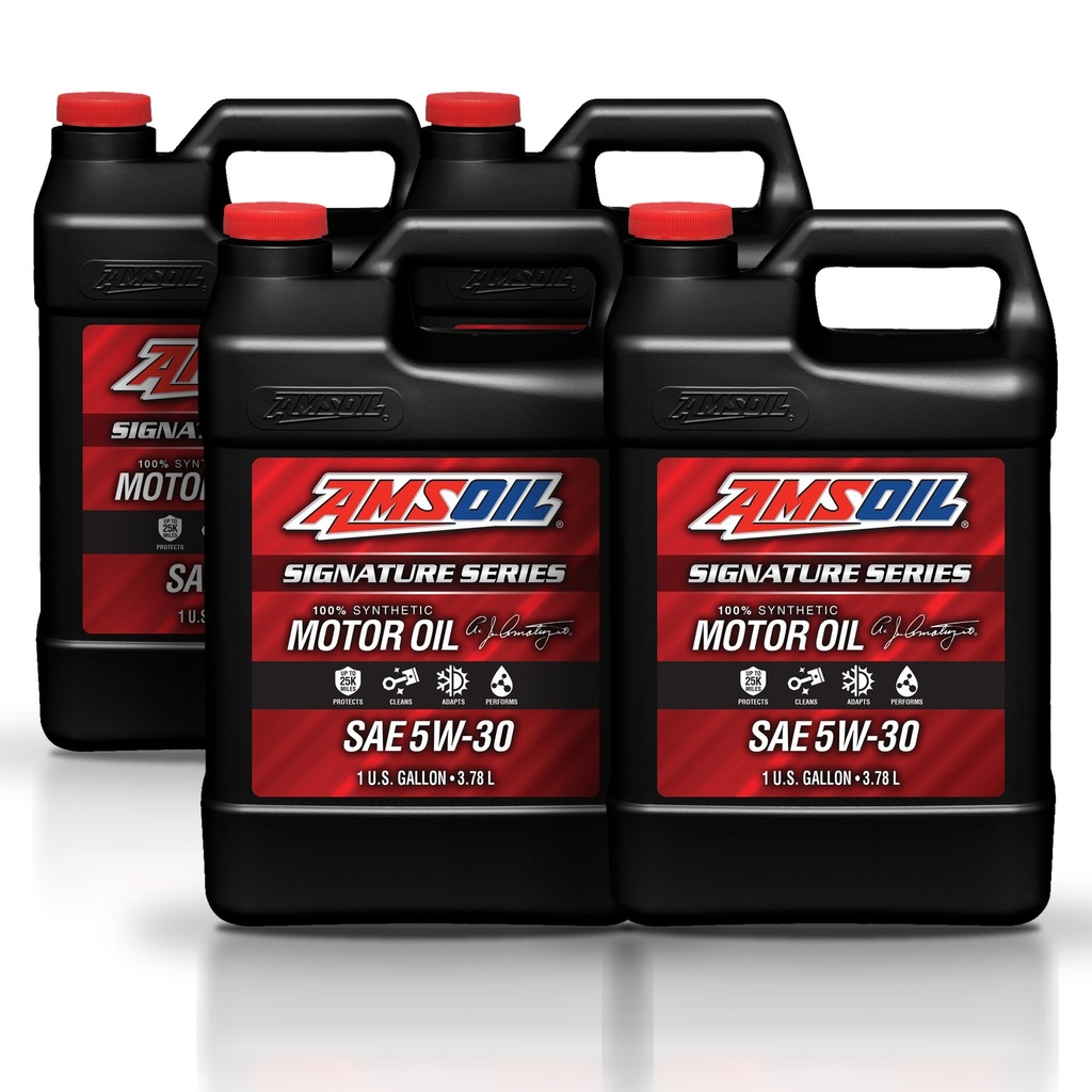 Kit 4 Galones SAE 5W-30 Synthetic Motor Oil AMSOIL