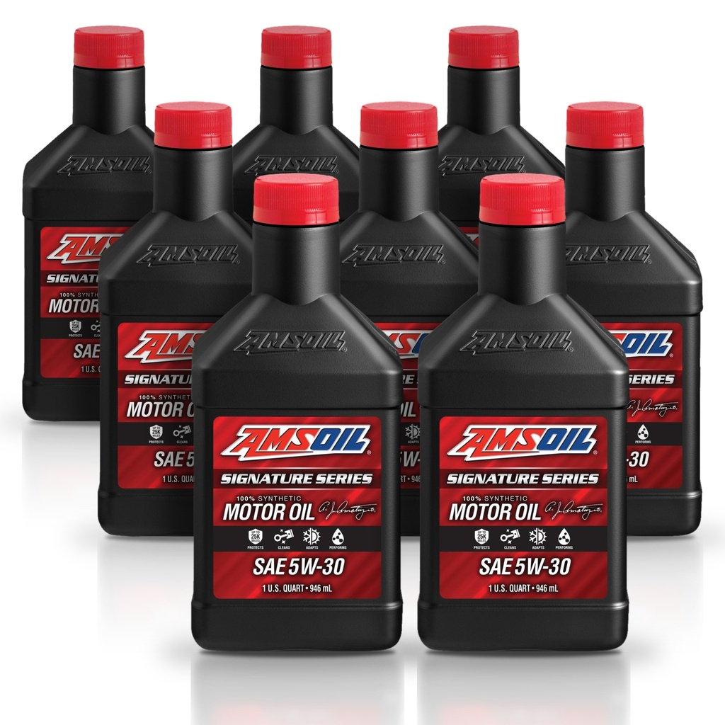 Kit 8 Litros SAE 5W-30 Synthetic Motor Oil AMSOIL