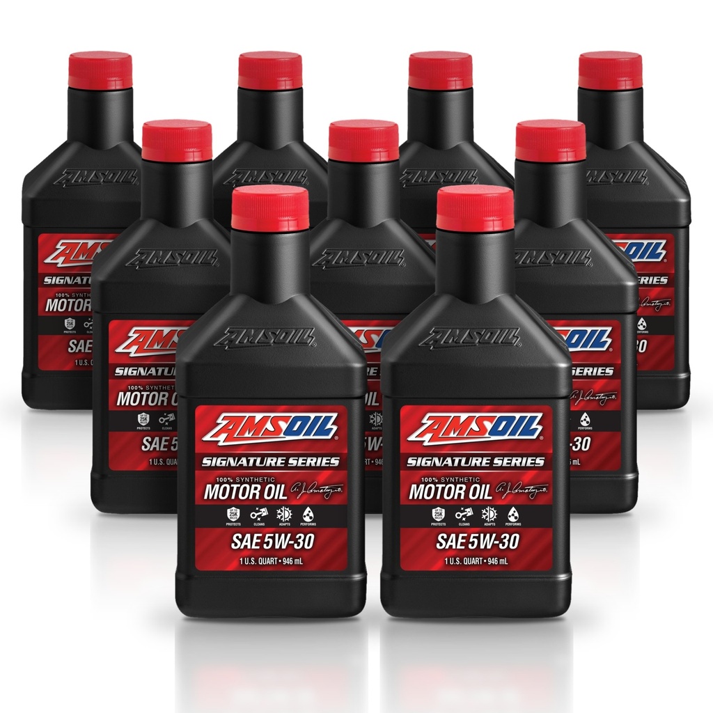 Kit 9 Litros SAE 5W-30 Synthetic Motor Oil AMSOIL