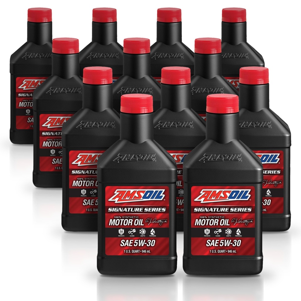 Kit 12 Litros SAE 5W-30 Synthetic Motor Oil AMSOIL