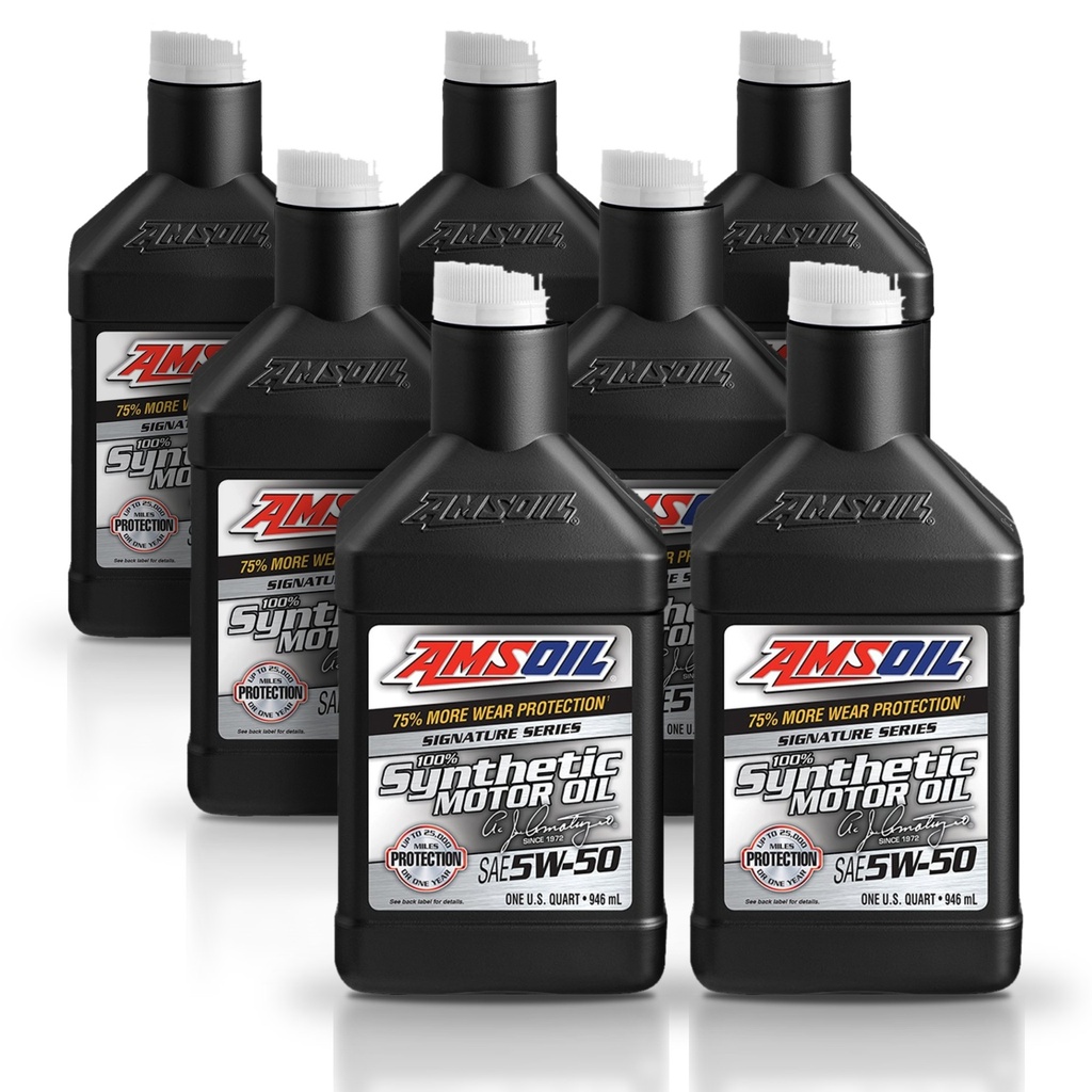 Kit 7 Litros SAE 5W-50 Synthetic Motor Oil AMSOIL