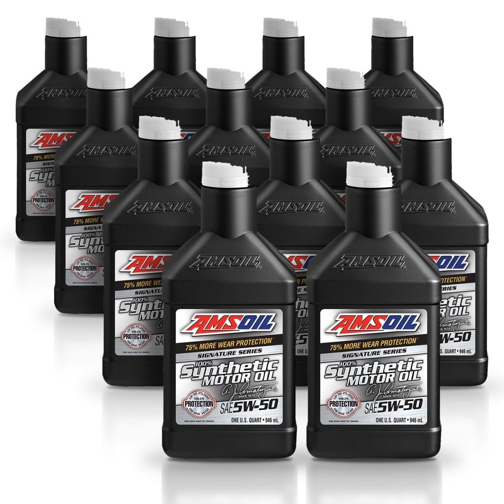 Kit 12 Litros SAE 5W-50 Synthetic Motor Oil AMSOIL