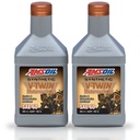 Kit 2 Litros SAE 60 Synthetic Motorcycle Oil AMSOIL