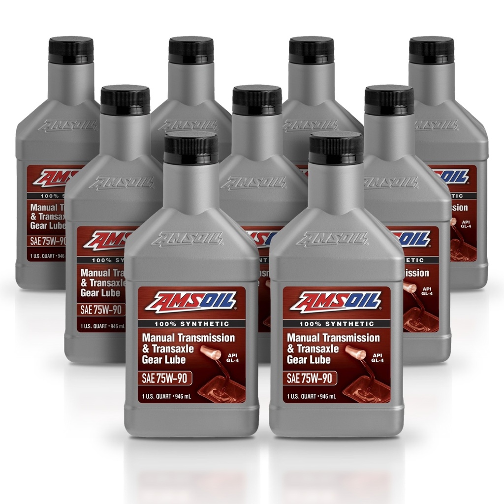 Kit 9 Litros SAE 75W-90 Synthetic Manual Transmission and Transaxle Gear Lube AMSOIL