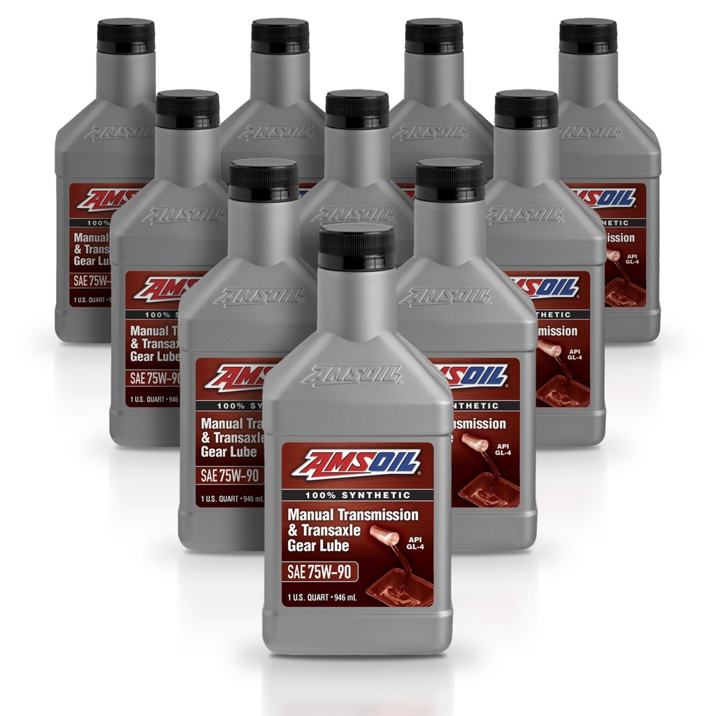 Kit 10 Litros SAE 75W-90 Synthetic Manual Transmission and Transaxle Gear Lube AMSOIL