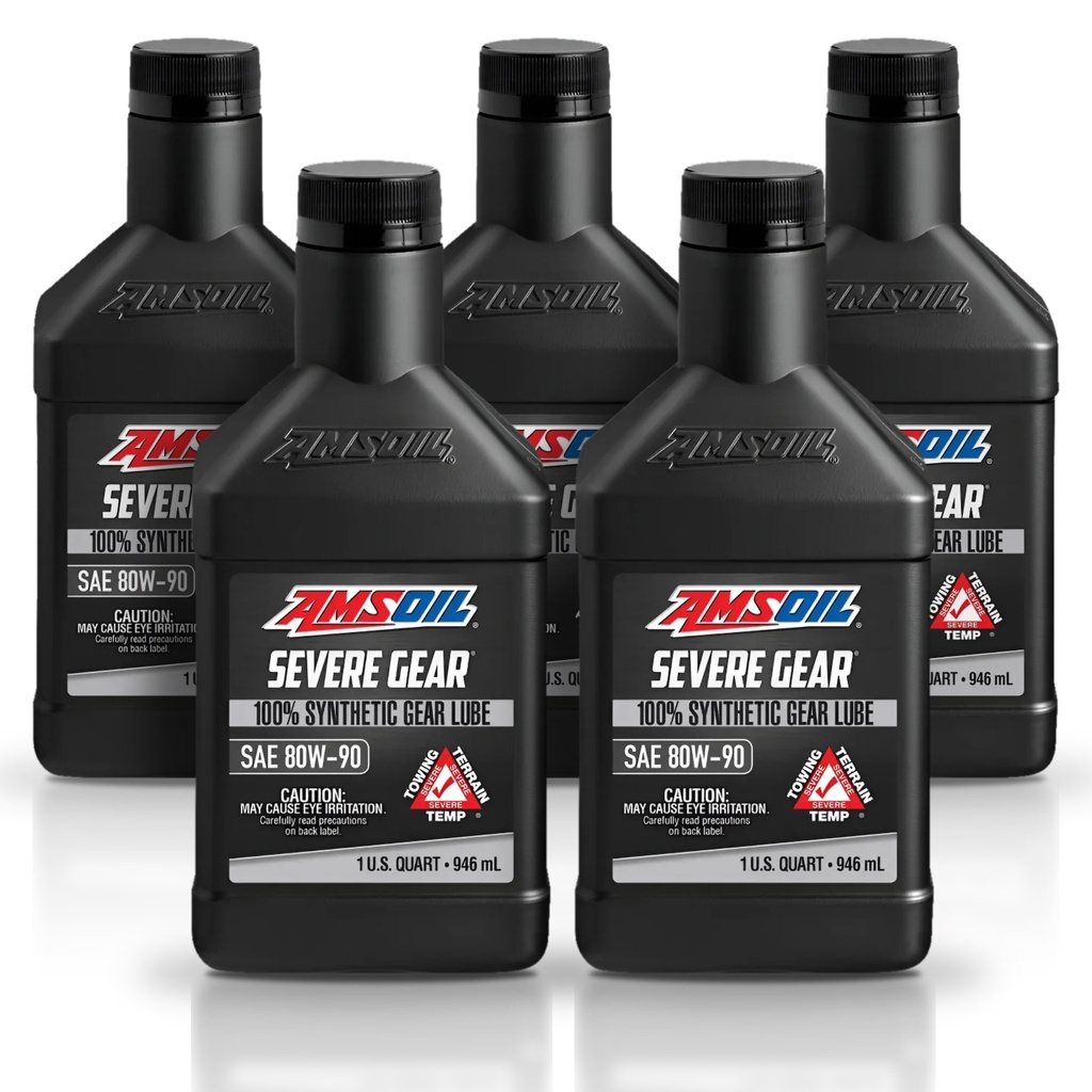 Kit 5 Litros SAE 80W-90 Synthetic Gear Lube AMSOIL