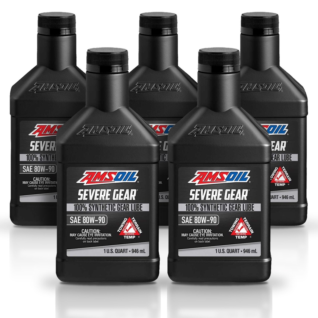 [KIT-AMAGLQT-5L] Kit 5 Litros SAE 80W90 Synthetic Gear Lube AMSOIL