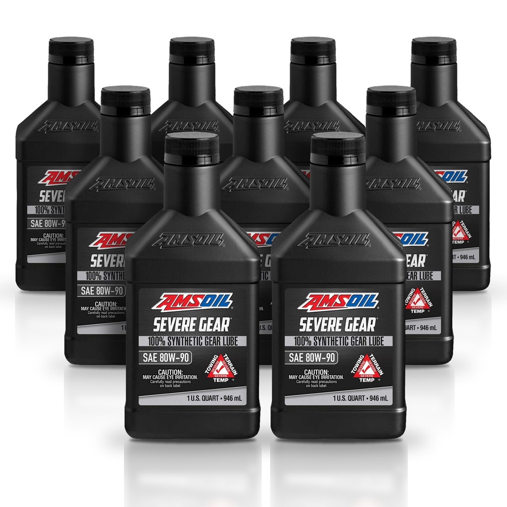 [KIT-AMAGLQT-9L] Kit 9 Litros SAE 80W90 Synthetic Gear Lube AMSOIL