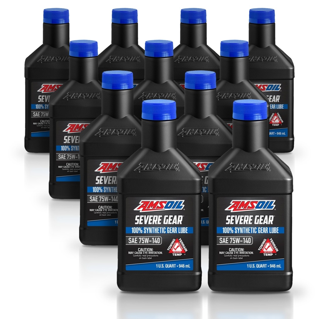 Kit 11 Litros Severe Gear® SAE 75W-140 Synthetic Gear Lube AMSOIL