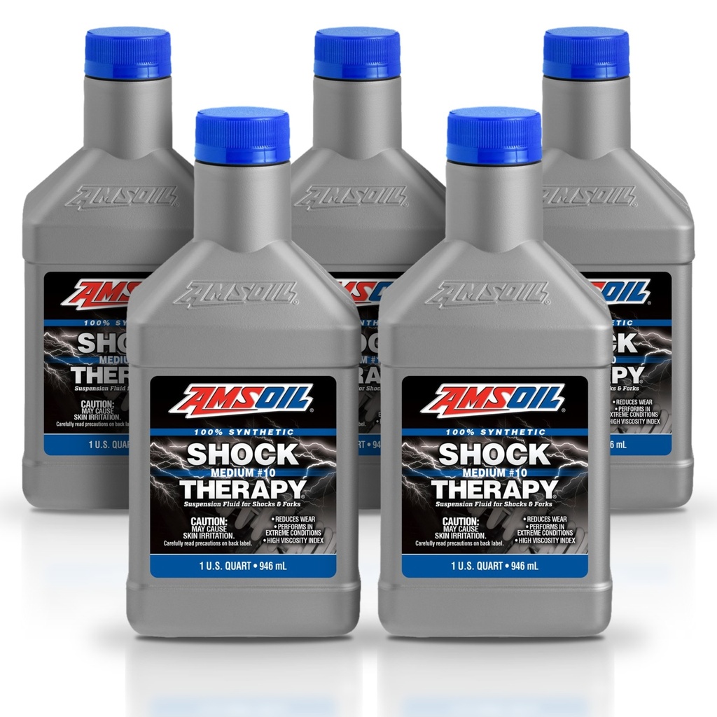 Kit 5 Litros Shock Therapy Suspension Fluid #10 Medium AMSOIL