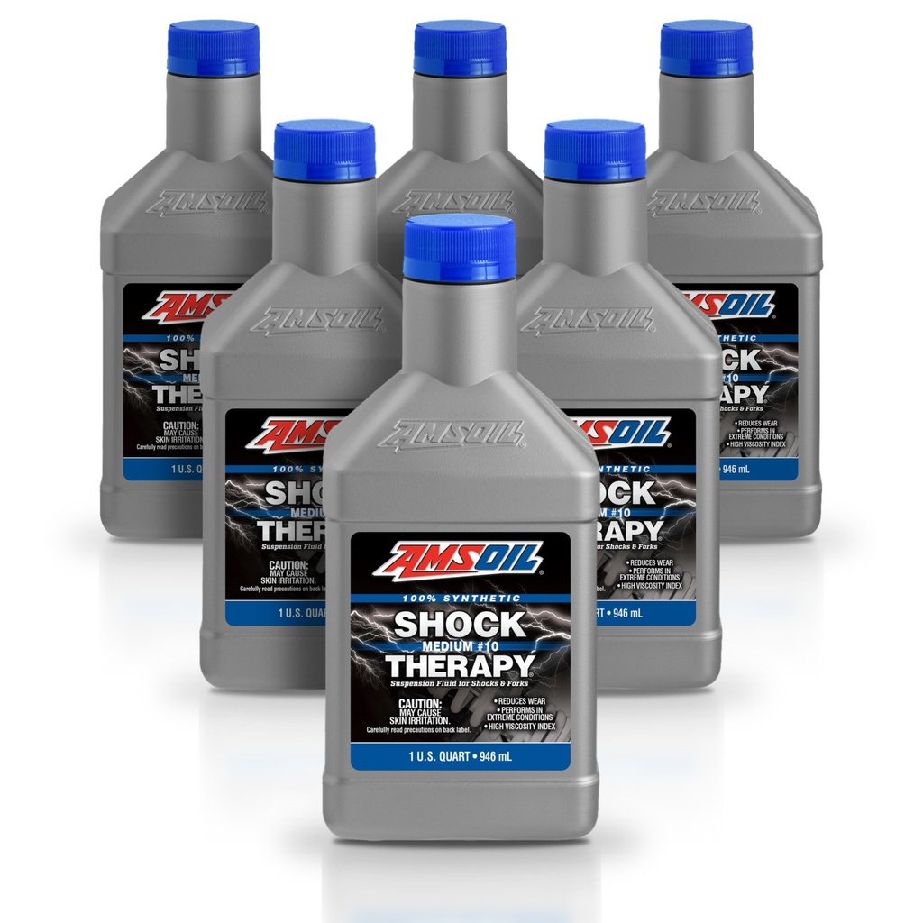 Kit 6 Litros Shock Therapy Suspension Fluid #10 Medium AMSOIL