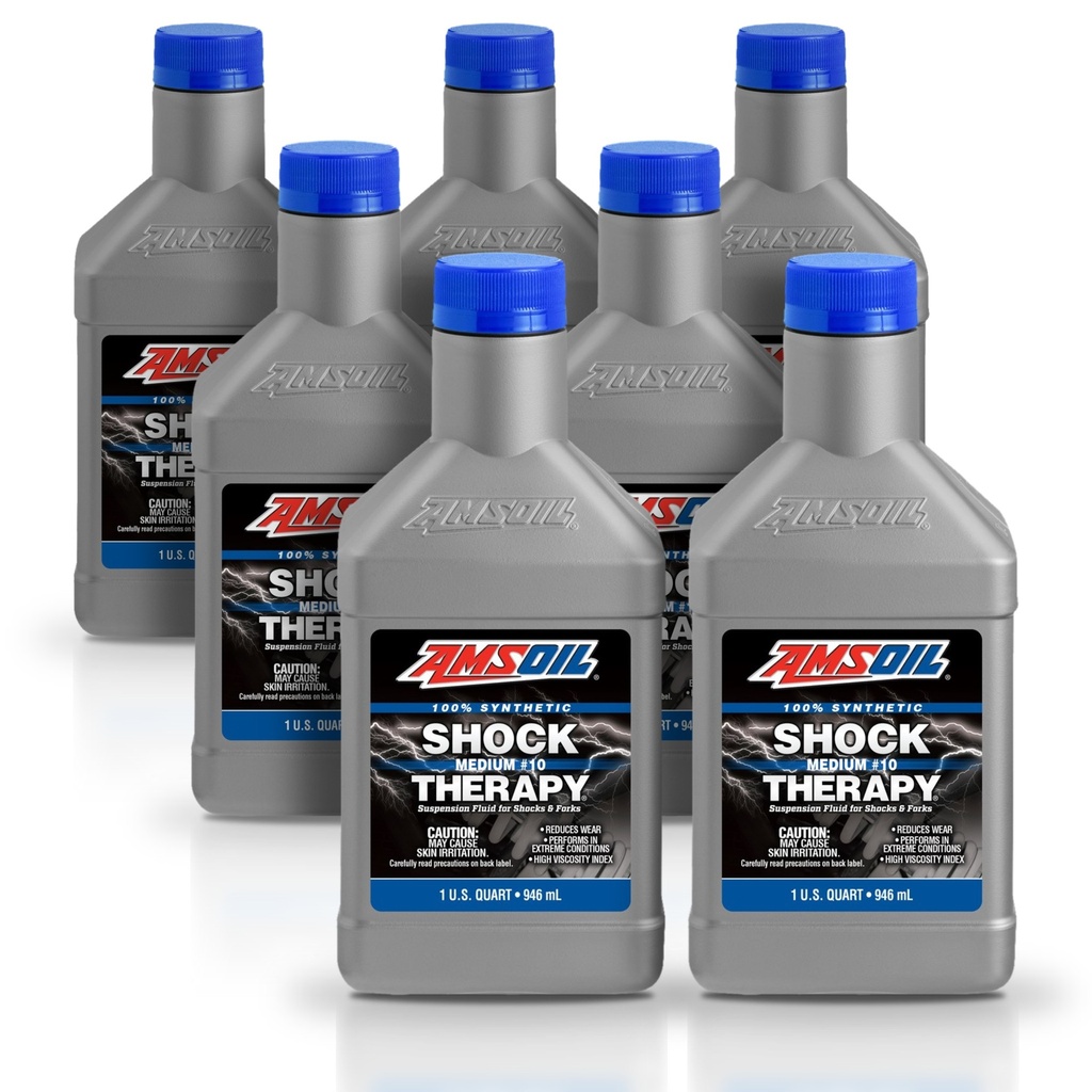 Kit 7 Litros Shock Therapy Suspension Fluid #10 Medium AMSOIL