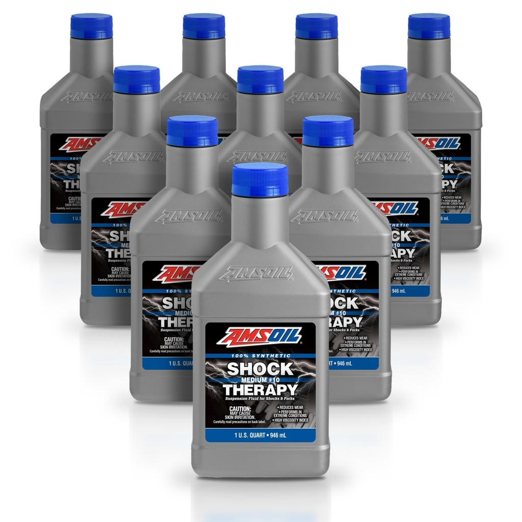 Kit 10 Litros Shock Therapy Suspension Fluid #10 Medium AMSOIL