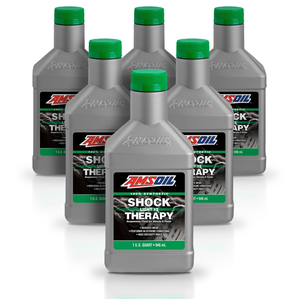 [KIT-AMSTLQT-6L] Kit 6 Litros Shock Therapy Suspension Fluid #5 Light AMSOIL