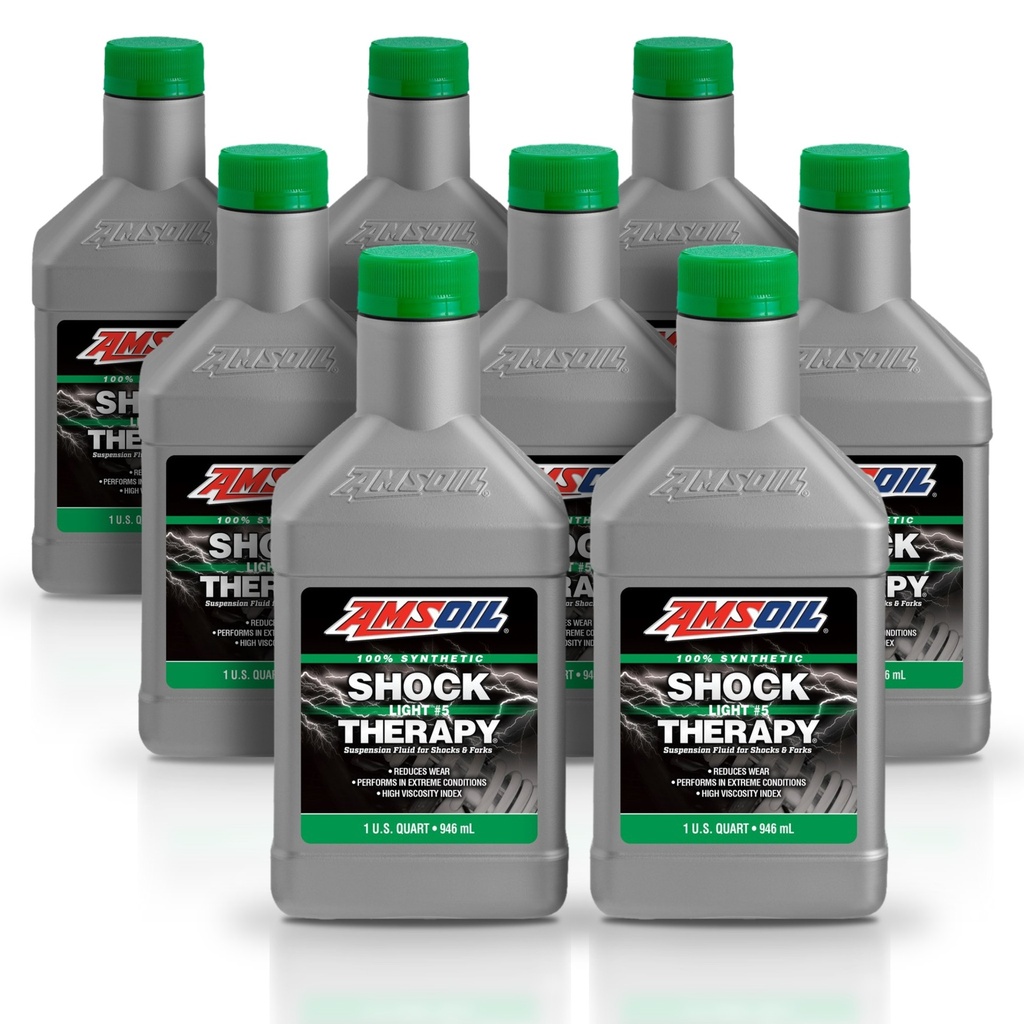 Kit 8 Litros Shock Therapy Suspension Fluid #5 Light AMSOIL