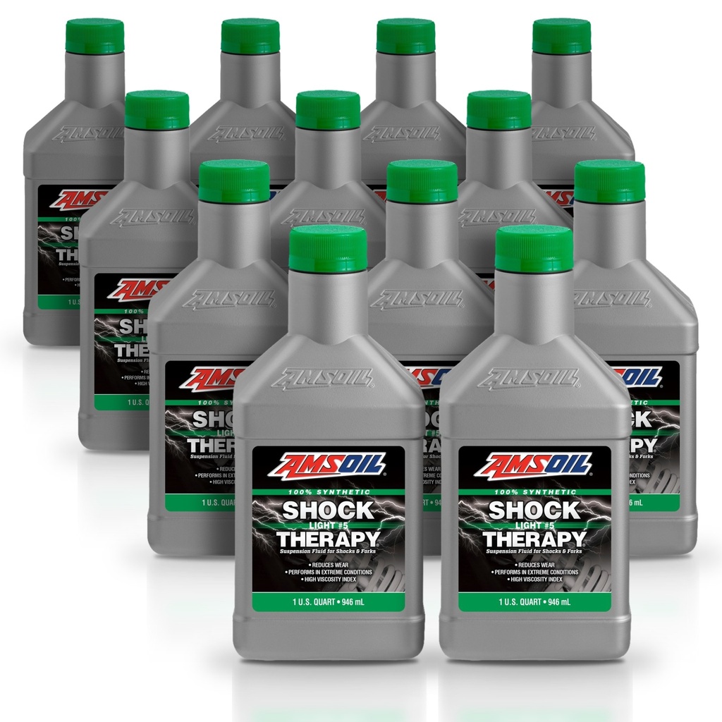 Kit 12 Litros Shock Therapy Suspension Fluid #5 Light AMSOIL