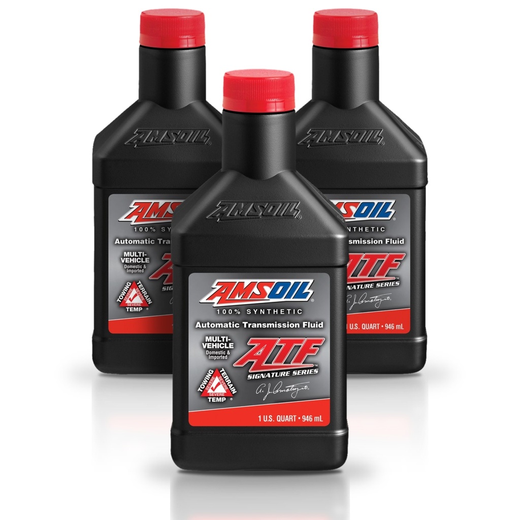 Kit 3 Litros Signature Series Multi-Vehicle Synthetic Automatic Transmission Fluid AMSOIL