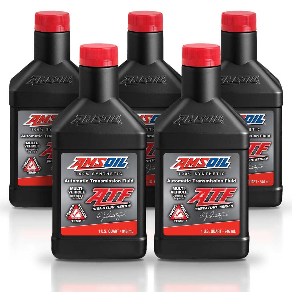 Kit 5 Litros Signature Series Multi-Vehicle Synthetic Automatic Transmission Fluid AMSOIL