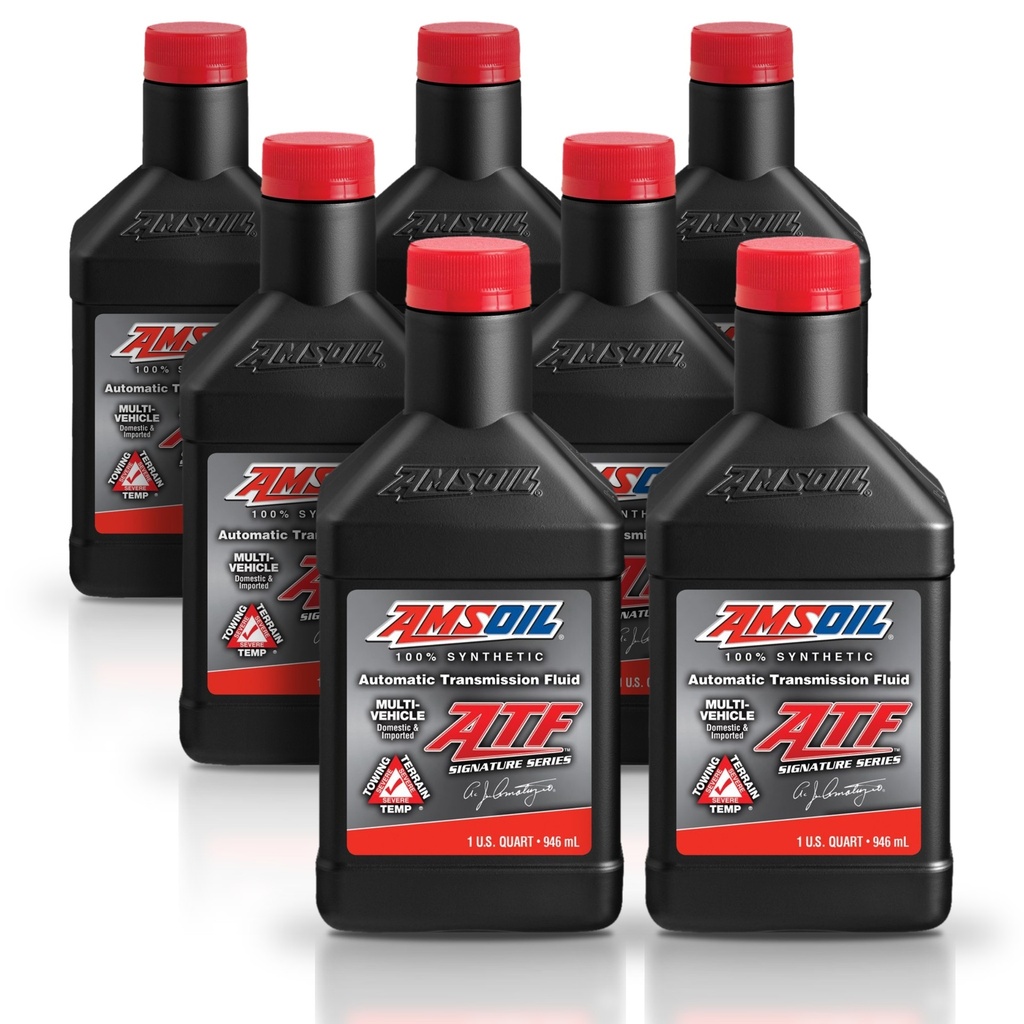 Kit 7 Litros Signature Series Multi-Vehicle Synthetic Automatic Transmission Fluid AMSOIL