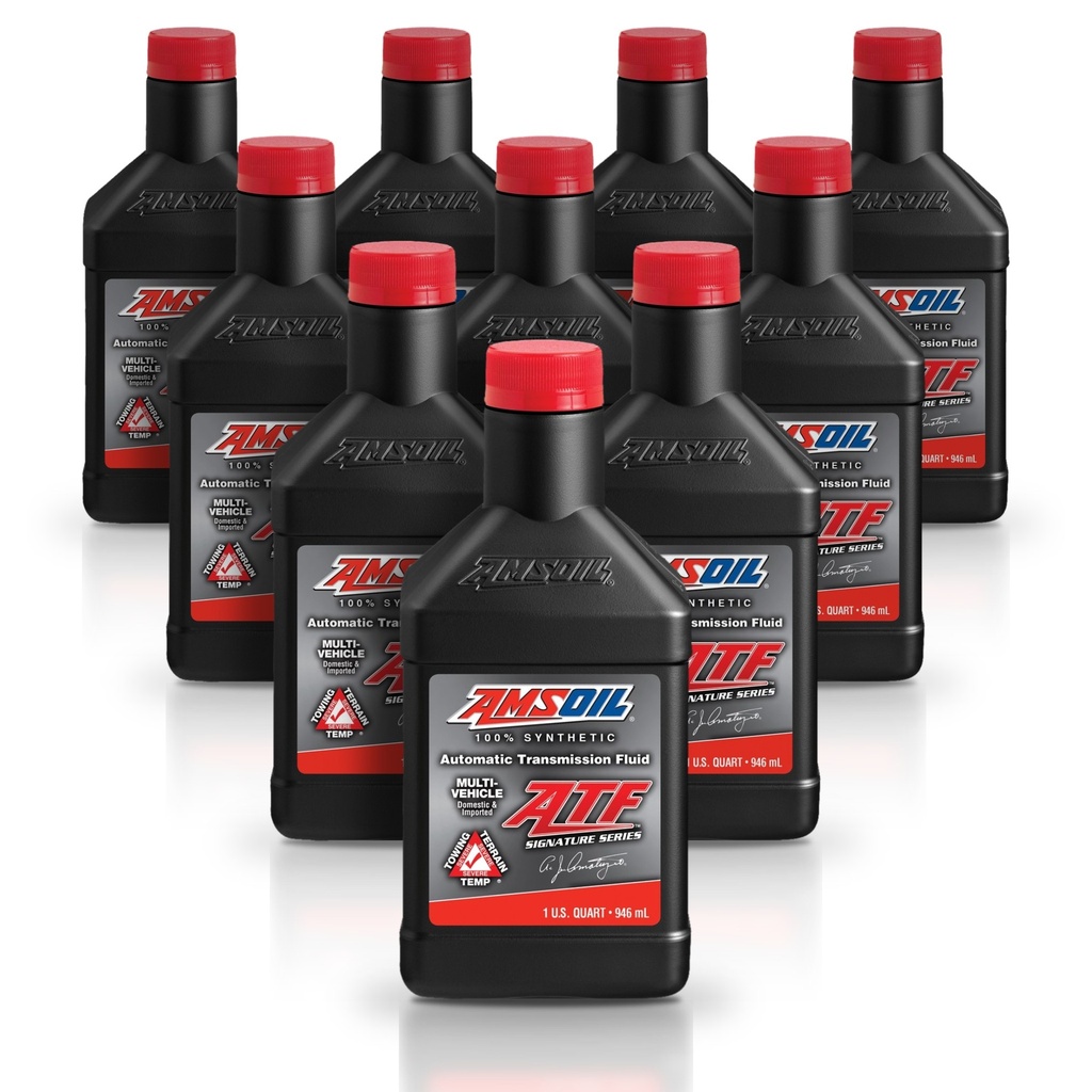 Kit 10 Litros Signature Series Multi-Vehicle Synthetic Automatic Transmission Fluid AMSOIL