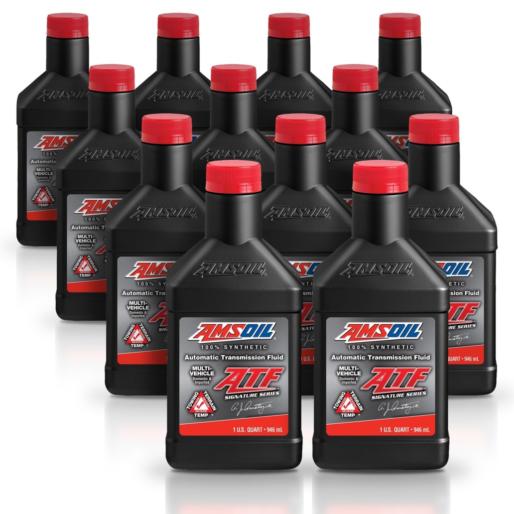 Kit 12 Litros Signature Series Multi-Vehicle Synthetic Automatic Transmission Fluid AMSOIL