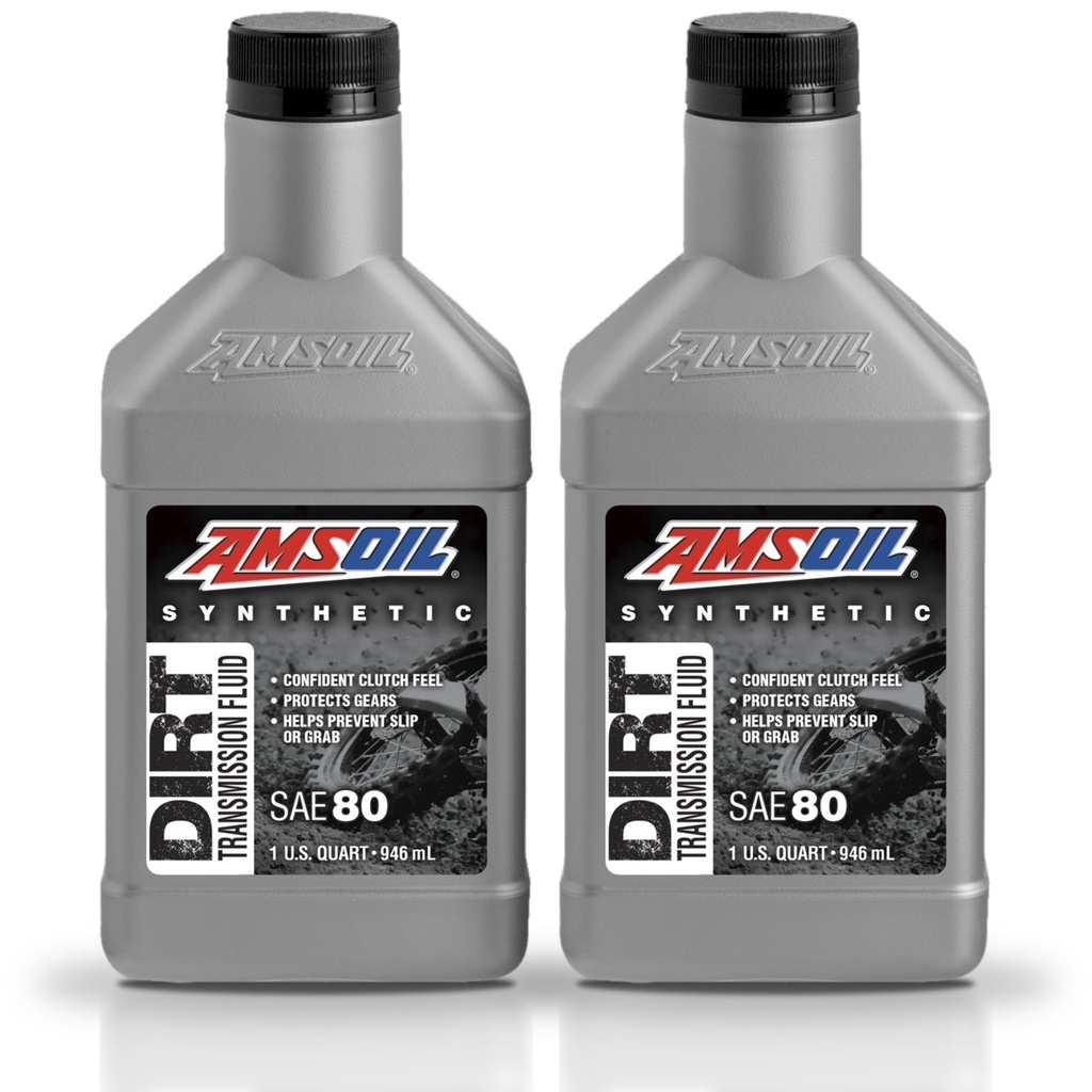 Kit 2 Litros Synethetic Dirt Bike Transmission Fluid AMSOIL