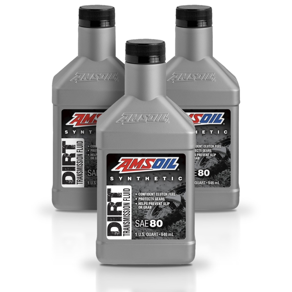 Kit 3 Litros Synethetic Dirt Bike Transmission Fluid AMSOIL