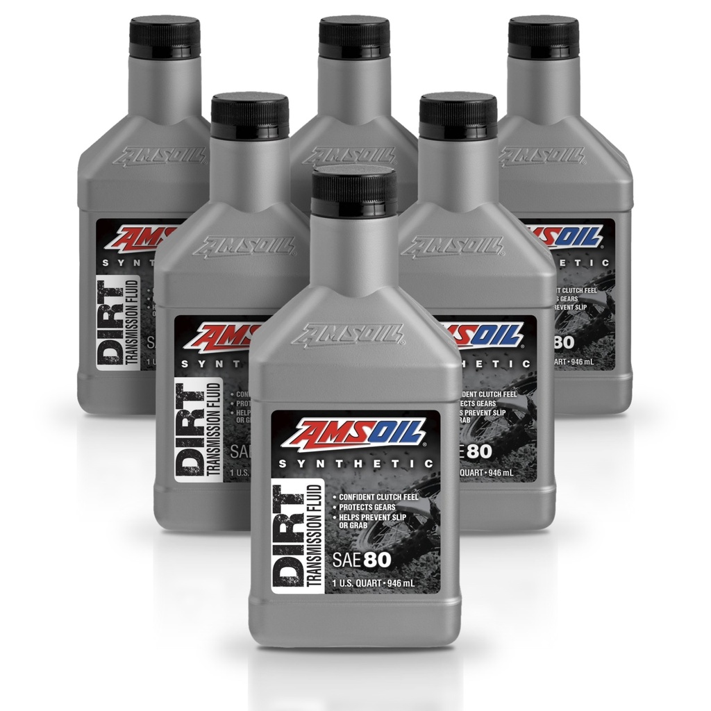 Kit 6 Litros Synethetic Dirt Bike Transmission Fluid AMSOIL