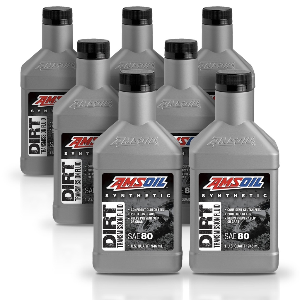 Kit 7 Litros Synethetic Dirt Bike Transmission Fluid AMSOIL