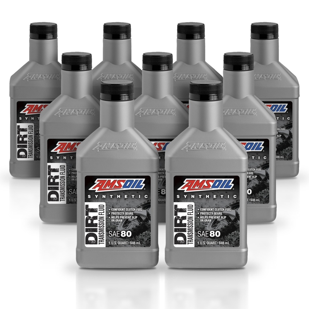 Kit 9 Litros Synethetic Dirt Bike Transmission Fluid AMSOIL