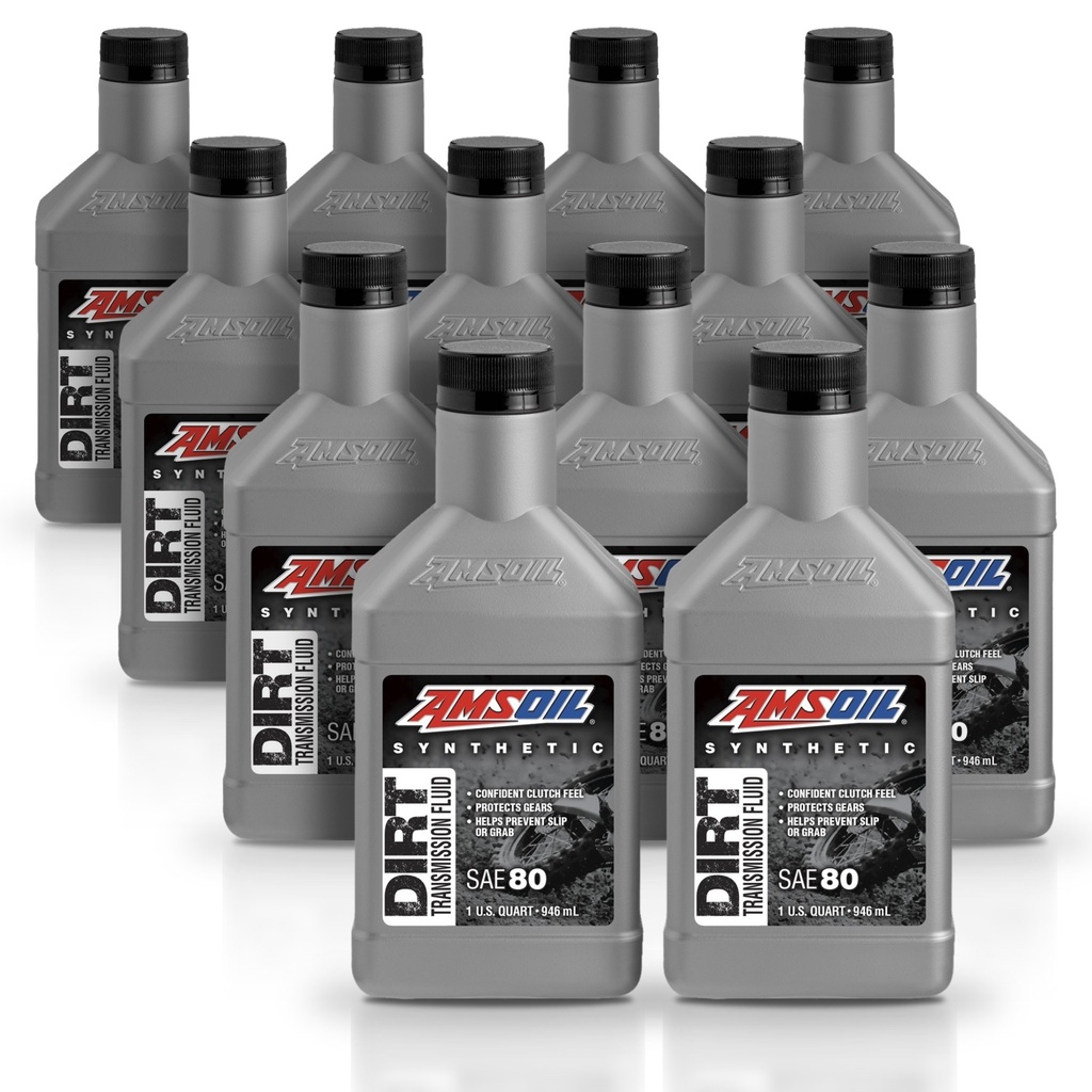 Kit 12 Litros Synethetic Dirt Bike Transmission Fluid AMSOIL