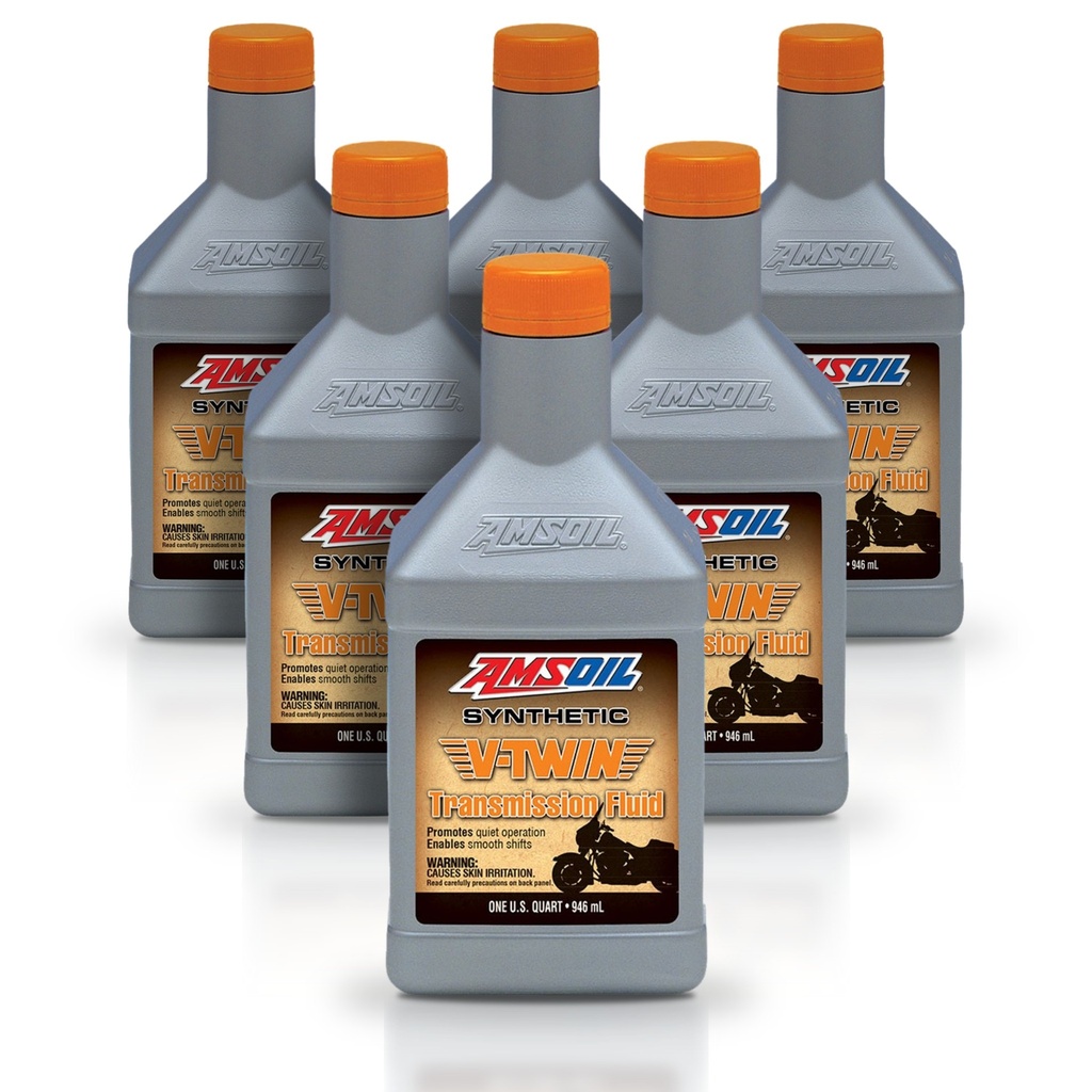 [KIT-AMMVTQT-6L] Kit 6 Litros Synthetic V-Twin Transmission Fluid AMSOIL
