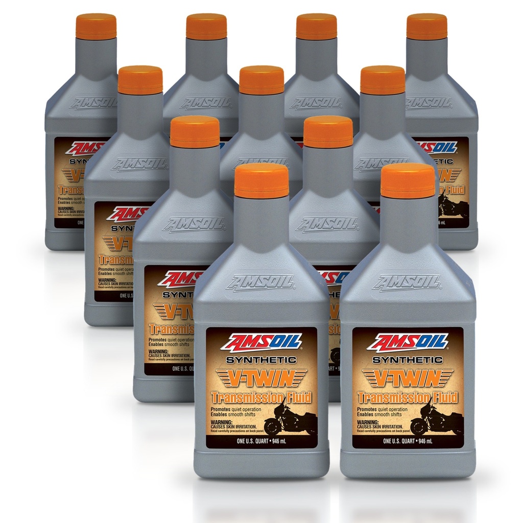 Kit 11 Litros Synthetic V-Twin Transmission Fluid AMSOIL