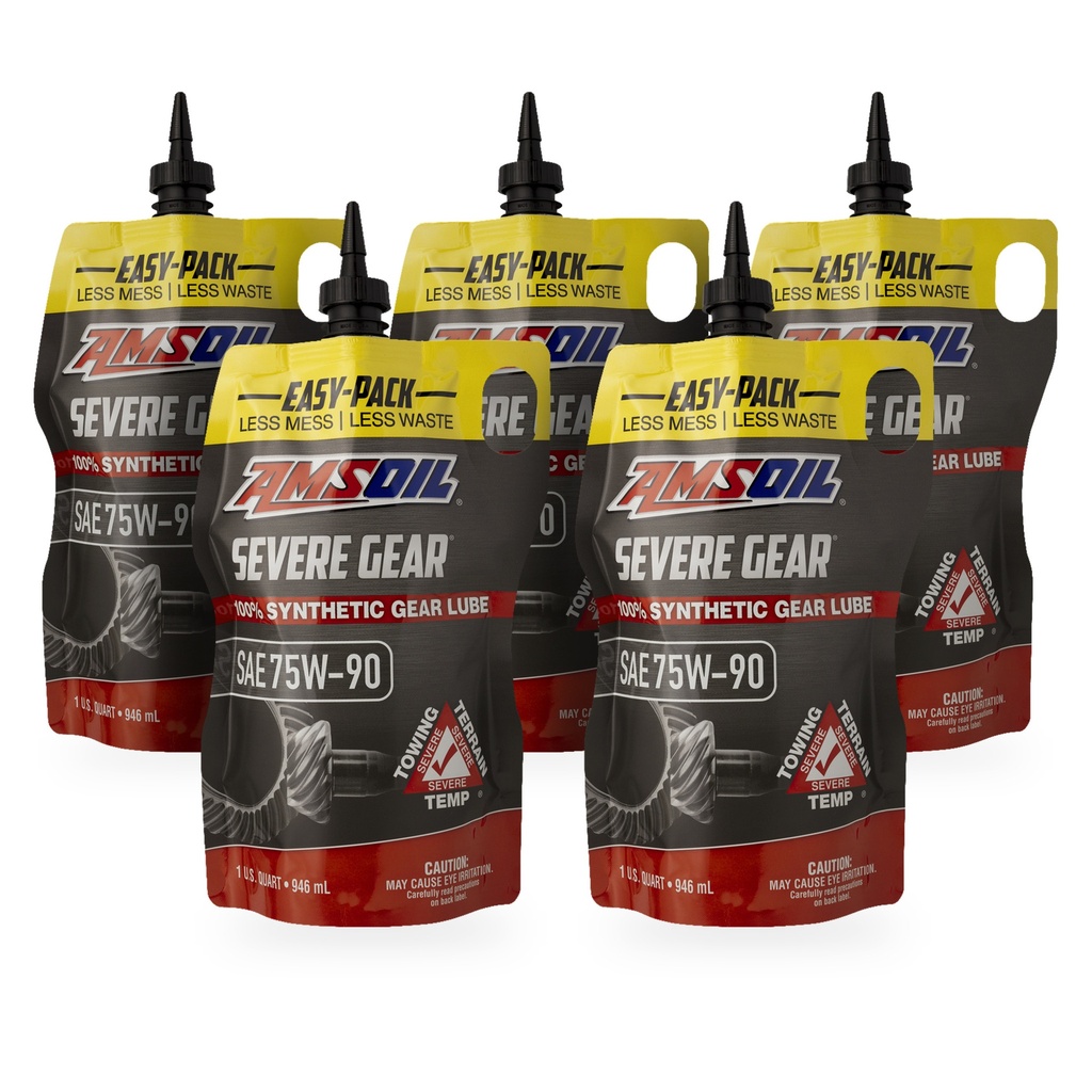 Kit 5 Litros Severe Gear® SAE 75W90 Synthetic Gear Lube AMSOIL