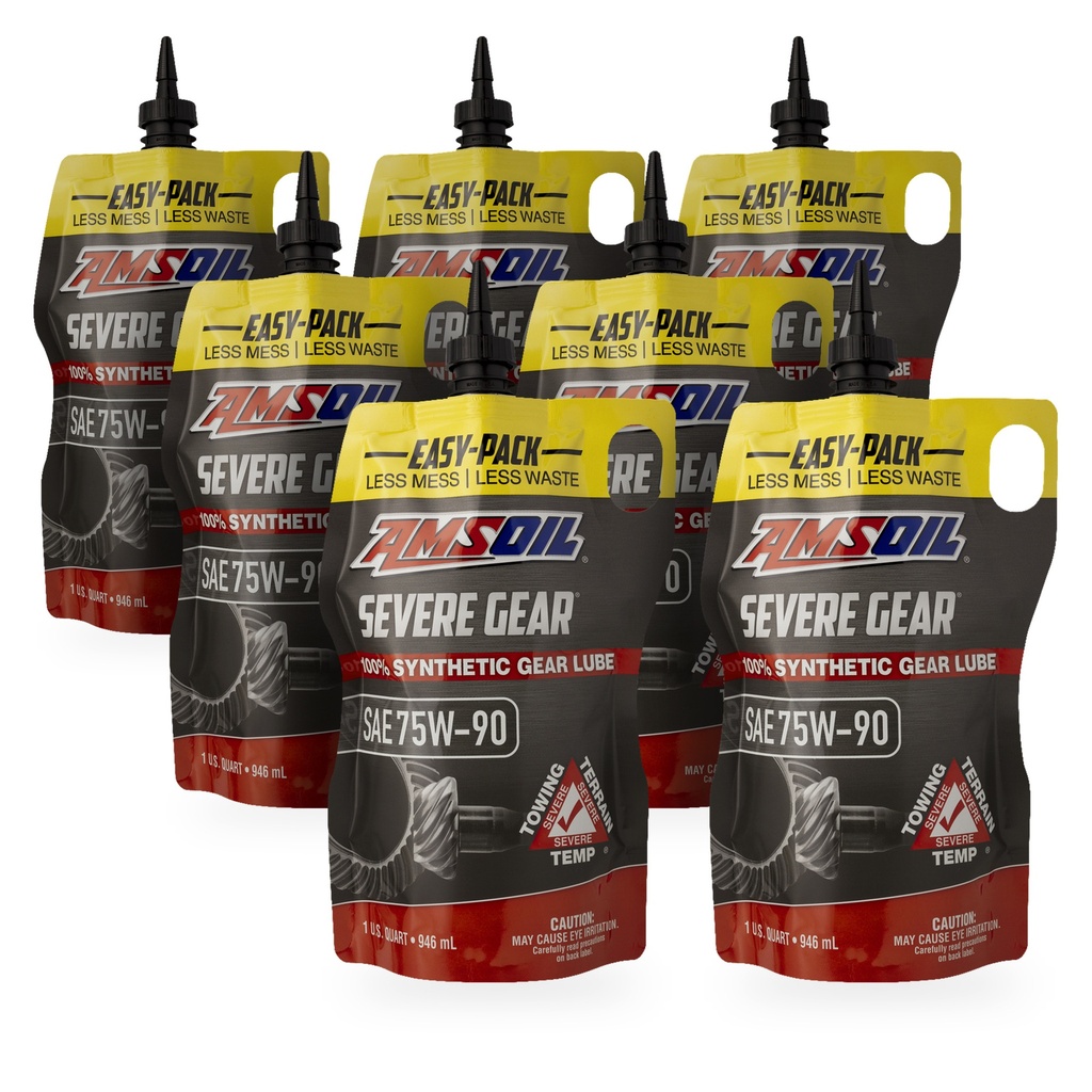 Kit 7 Litros Severe Gear® SAE 75W90 Synthetic Gear Lube AMSOIL