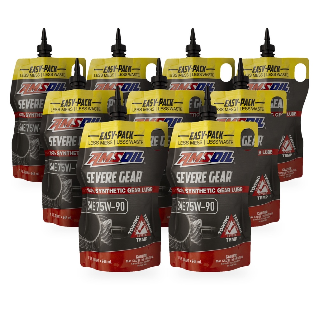 Kit 9 Litros Severe Gear® SAE 75W90 Synthetic Gear Lube AMSOIL
