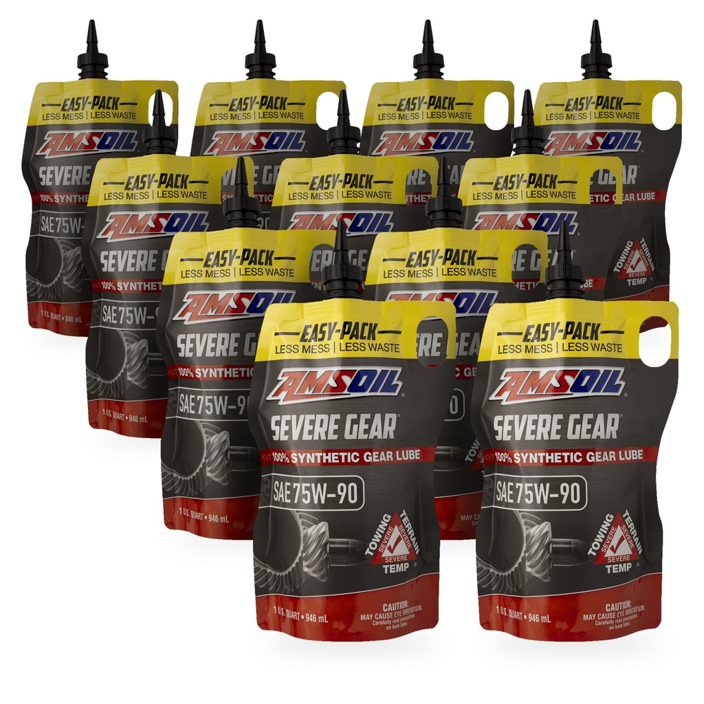 Kit 11 Litros Severe Gear® SAE 75W90 Synthetic Gear Lube AMSOIL