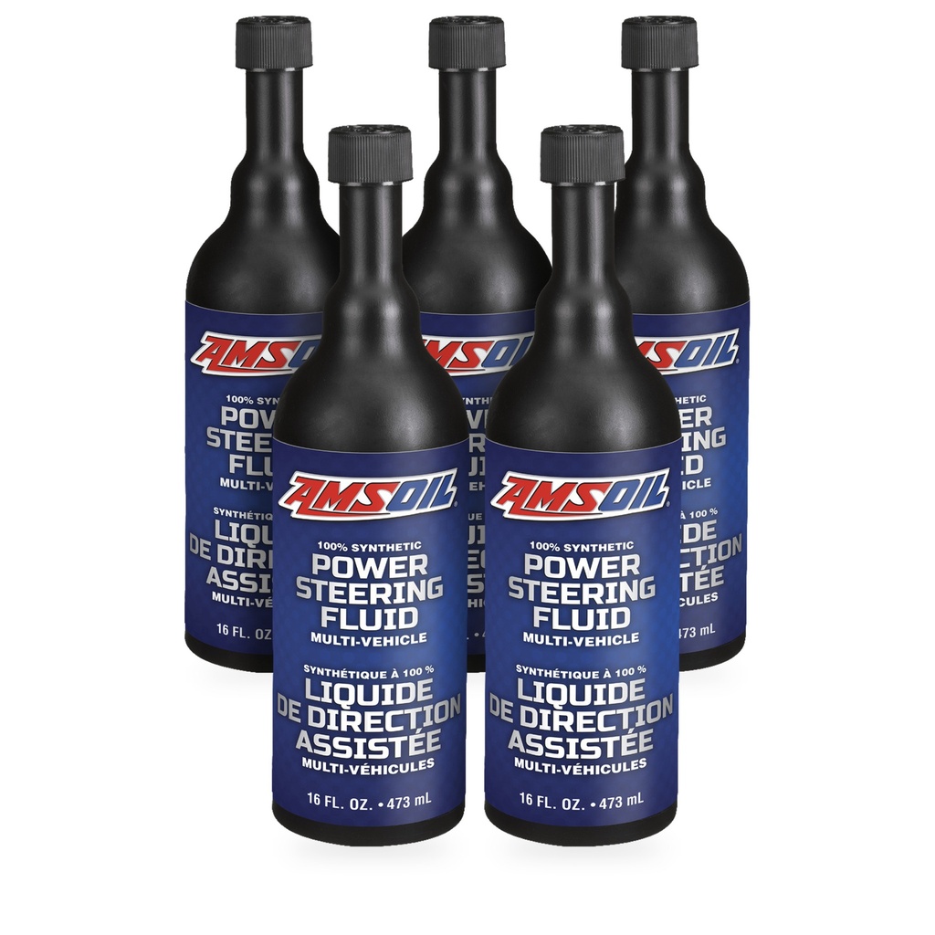 Kit 5 Litros Synthetic Multi-Vehicle Power Steering Fluid AMSOIL