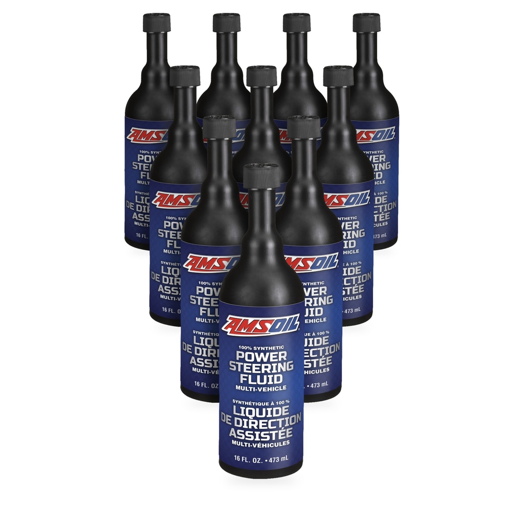 Kit 10 Litros Synthetic Multi-Vehicle Power Steering Fluid AMSOIL