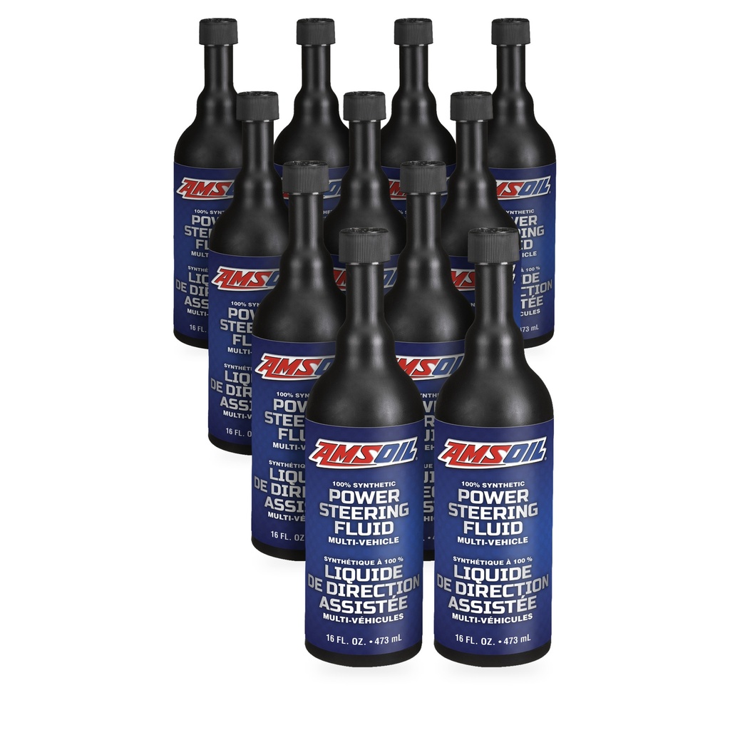 Kit 11 Litros Synthetic Multi-Vehicle Power Steering Fluid AMSOIL