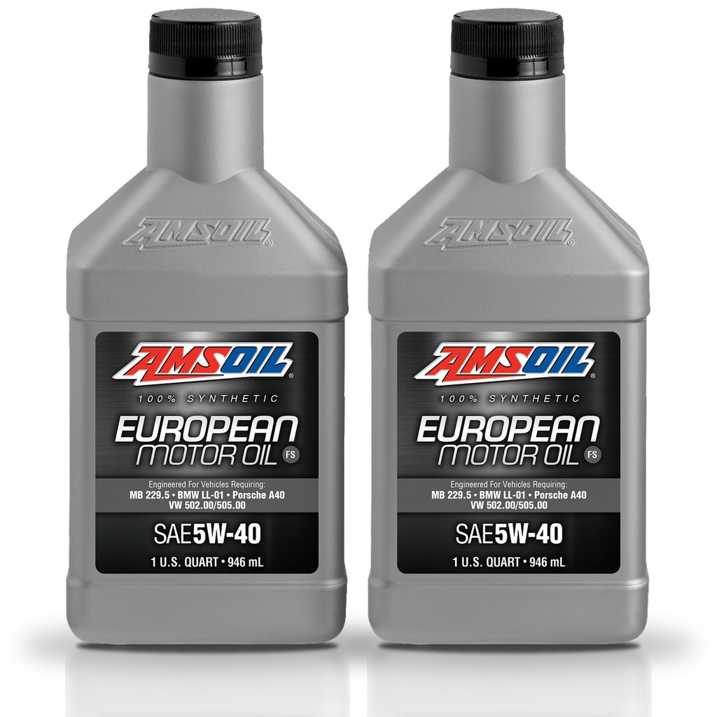 Kit 2 Litros European Car Formula 5W40 FS Synthetic Motor Oil AMSOIL