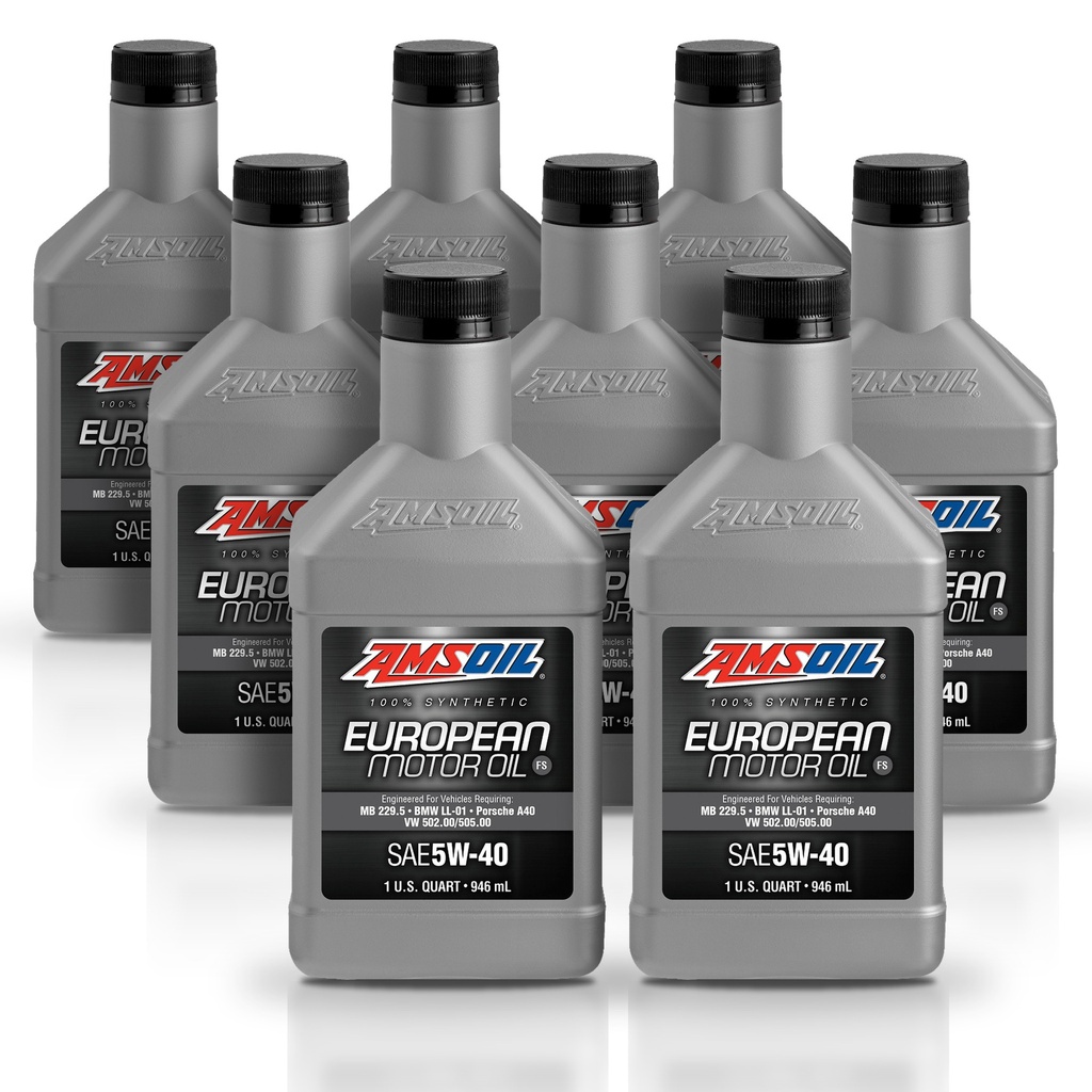 Kit 8 Litros European Car Formula 5W40 FS Synthetic Motor Oil AMSOIL
