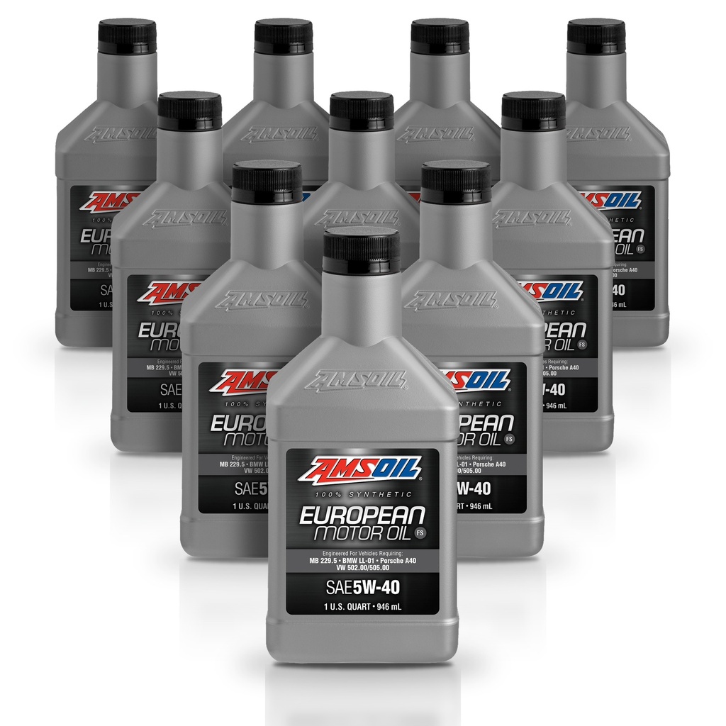 Kit 10 Litros European Car Formula 5W40 FS Synthetic Motor Oil AMSOIL